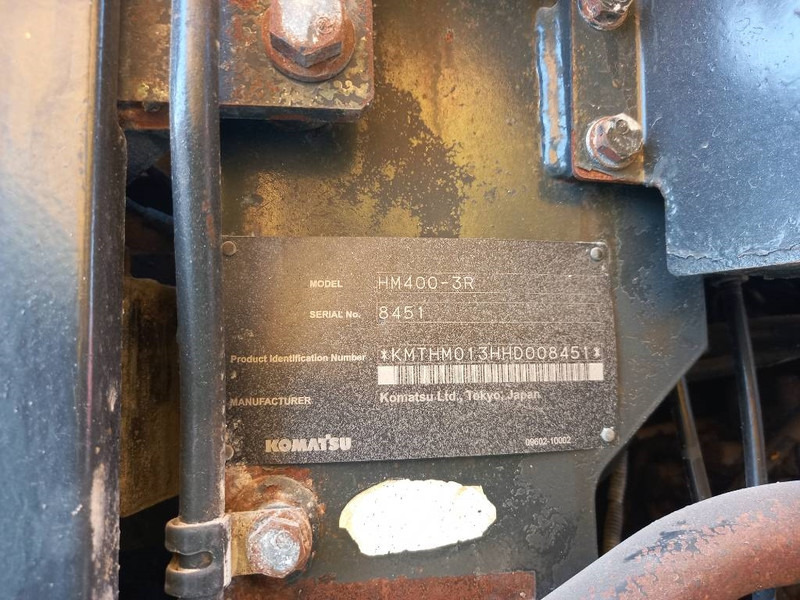 Зглобен истоварувач Komatsu HM400-3R (4pcs available in Abu Dhabi): слика 15