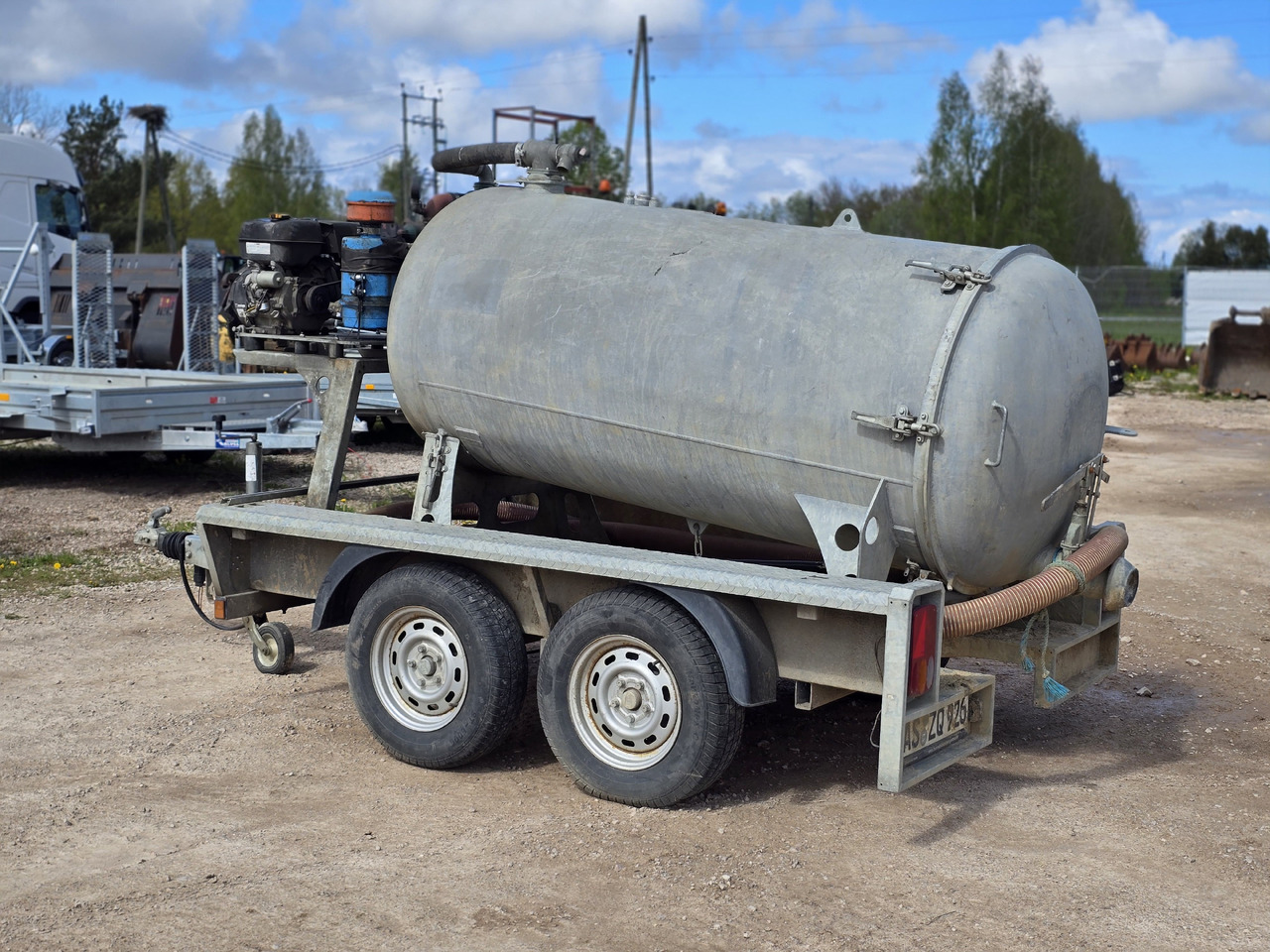 Bunnefeld Haren PAH3500 - Приколка цистерна: слика 5 Bunnefeld Haren PAH3500 - Приколка цистерна: слика 5