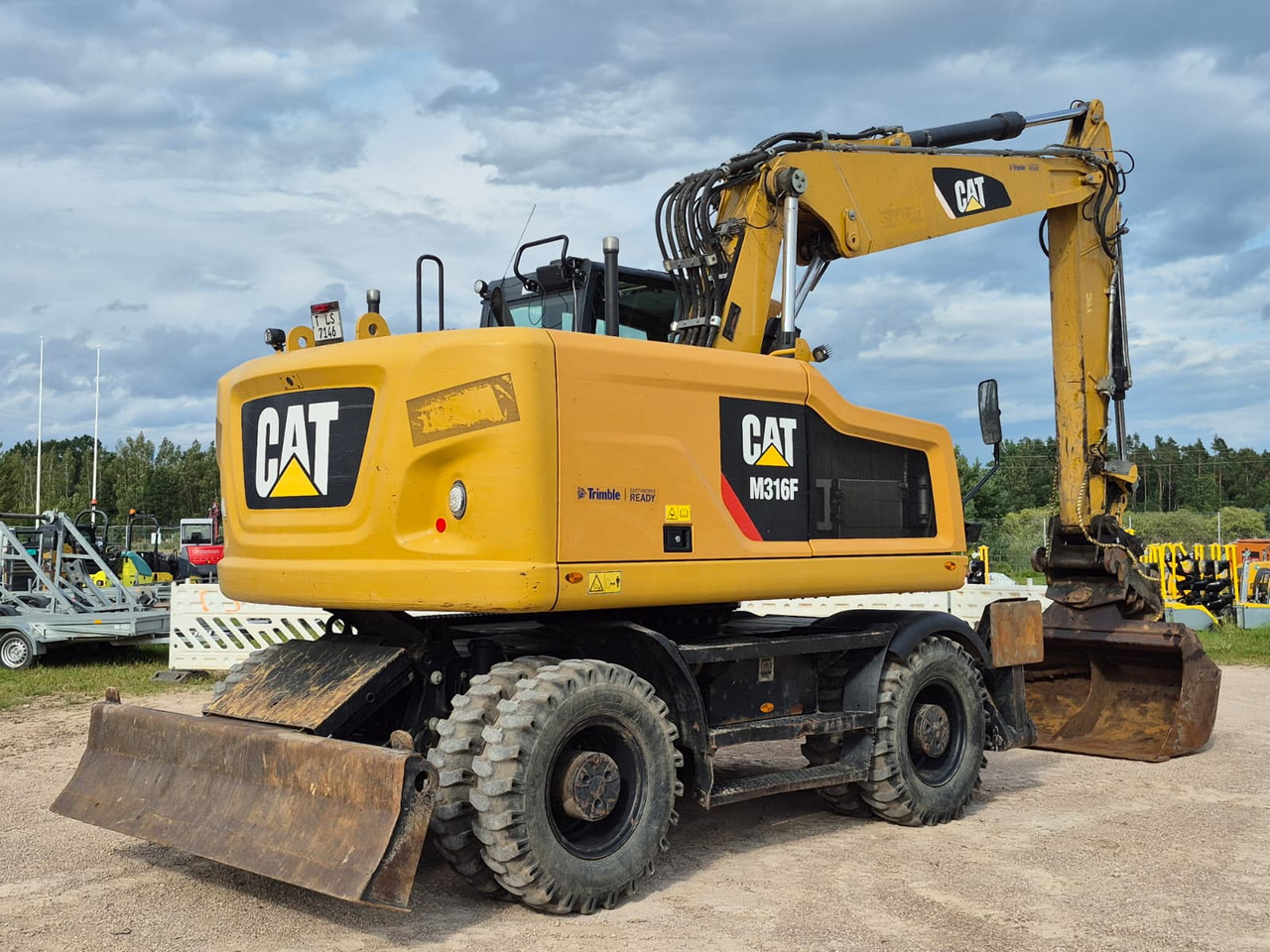 CATERPILLAR M316F EPA - Багер на тркала: слика 5 CATERPILLAR M316F EPA - Багер на тркала: слика 5