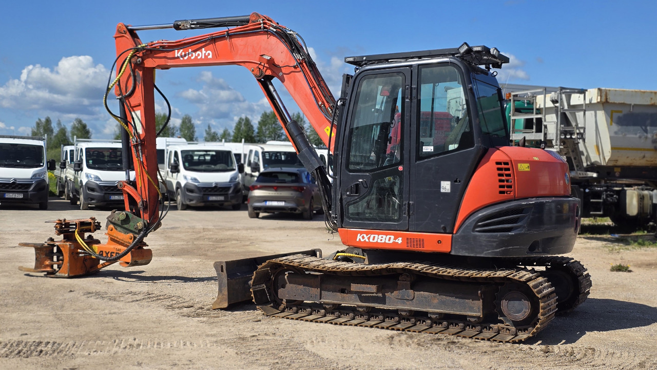 Kubota KX080-4, AXER 540 - Шумски трактор: слика 2 Kubota KX080-4, AXER 540 - Шумски трактор: слика 2