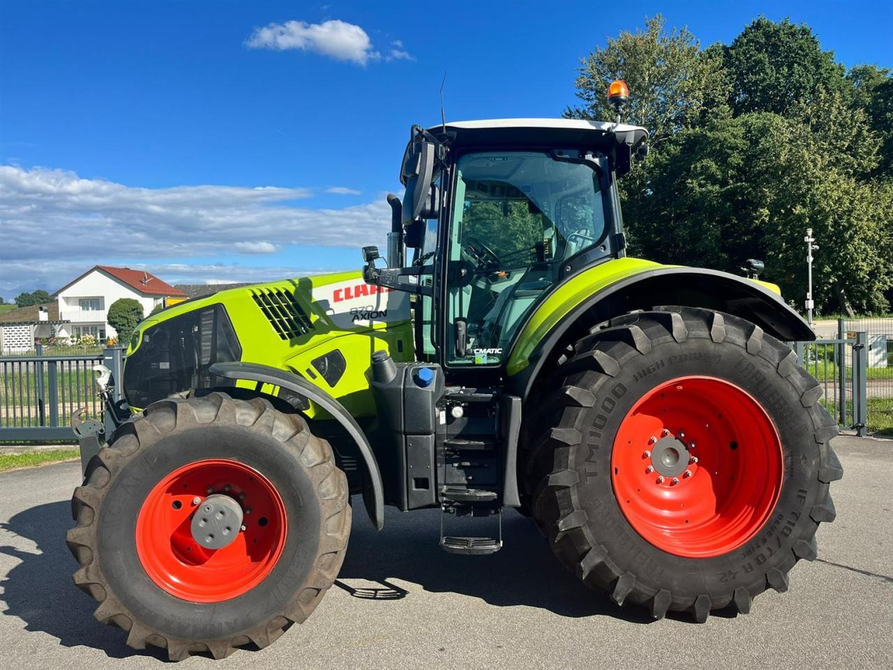 CLAAS Axion 870 CMATIC, GPS S10, CEBIS TOUCH, TOP - Трактор: слика 3 CLAAS Axion 870 CMATIC, GPS S10, CEBIS TOUCH, TOP - Трактор: слика 3