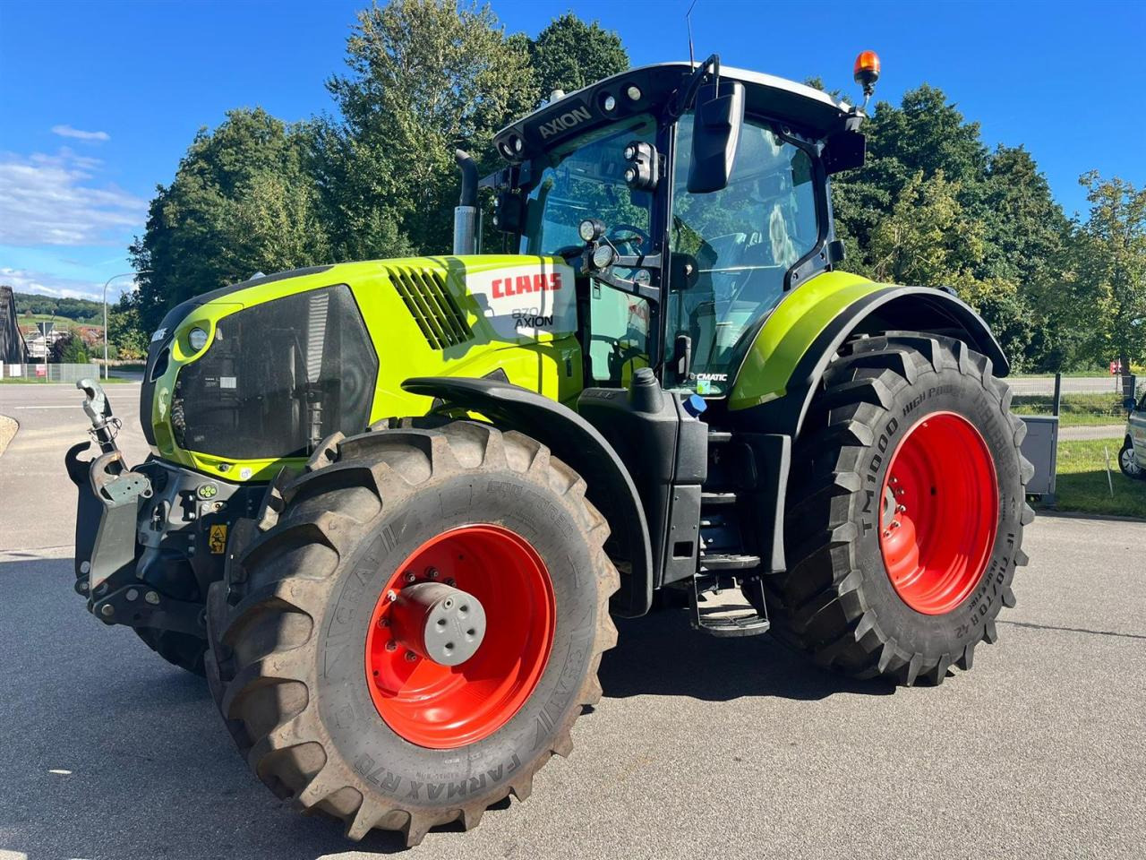 CLAAS Axion 870 CMATIC, GPS S10, CEBIS TOUCH, TOP - Трактор: слика 2 CLAAS Axion 870 CMATIC, GPS S10, CEBIS TOUCH, TOP - Трактор: слика 2