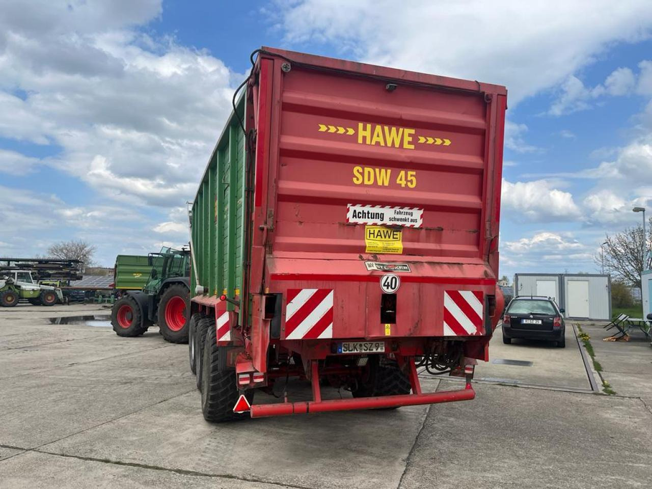 HAWE Tridem SDW 45T, Silagewagen - Земјоделска приколка за истурање/ Истурач: слика 5 HAWE Tridem SDW 45T, Silagewagen - Земјоделска приколка за истурање/ Истурач: слика 5