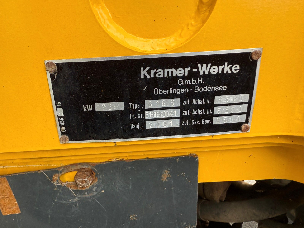 Kramer 616 S Serie II 4+1 Schaufel SW Palettengabel - Ровокопач: слика 3 Kramer 616 S Serie II 4+1 Schaufel SW Palettengabel - Ровокопач: слика 3