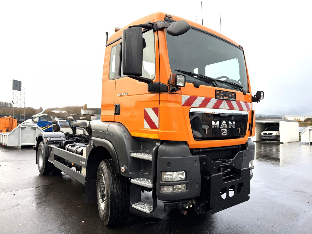 MAN TGS 18.360 4x4 Winterdienst Meiller Fahrgestell - Камион со кабинска шасија: слика 1 MAN TGS 18.360 4x4 Winterdienst Meiller Fahrgestell - Камион со кабинска шасија: слика 1