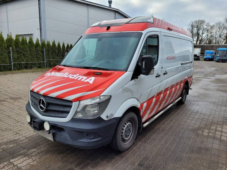 MERCEDES – BENZ SPRINTER 319 3.0D AMBULANCE (PROFILE) KLIMA, 6.2017, EURO 6 - Амбулантно возило: слика 2 MERCEDES – BENZ SPRINTER 319 3.0D AMBULANCE (PROFILE) KLIMA, 6.2017, EURO 6 - Амбулантно возило: слика 2