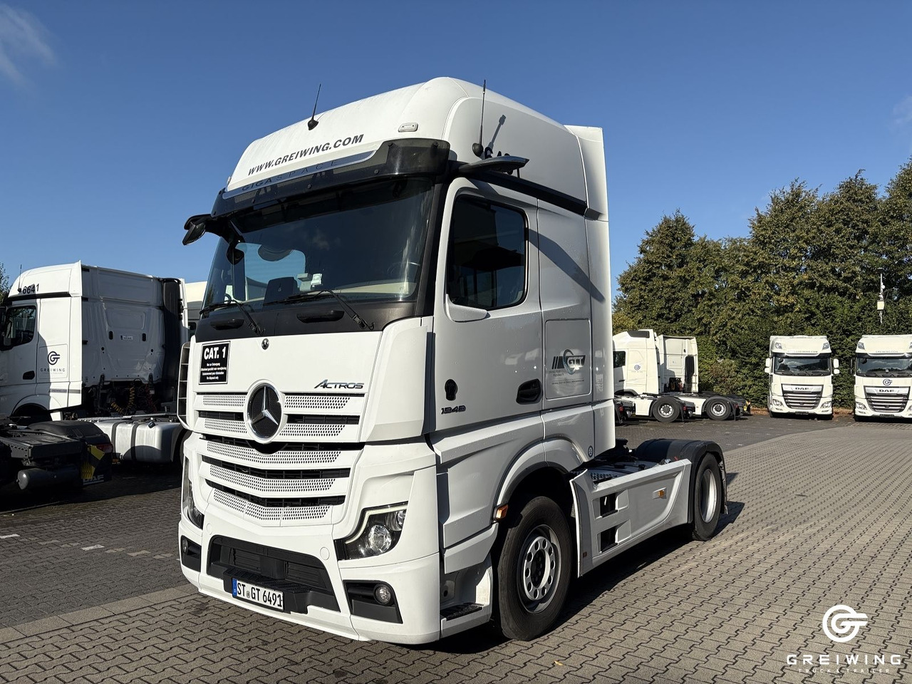 Камион влекач Mercedes-Benz 1848 Giga, NA, ADR, Kompressor: слика 8