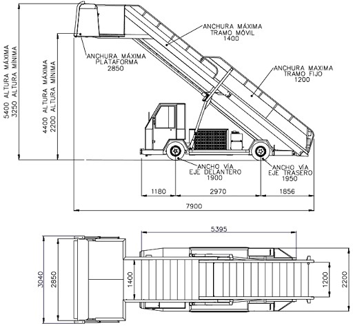 TEMG Pax Stairs TG2244 - Патничка скала: слика 2 TEMG Pax Stairs TG2244 - Патничка скала: слика 2