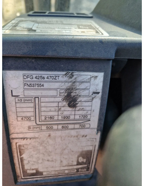 Дизел вилушкар Jungheinrich DFG 425S: слика 11