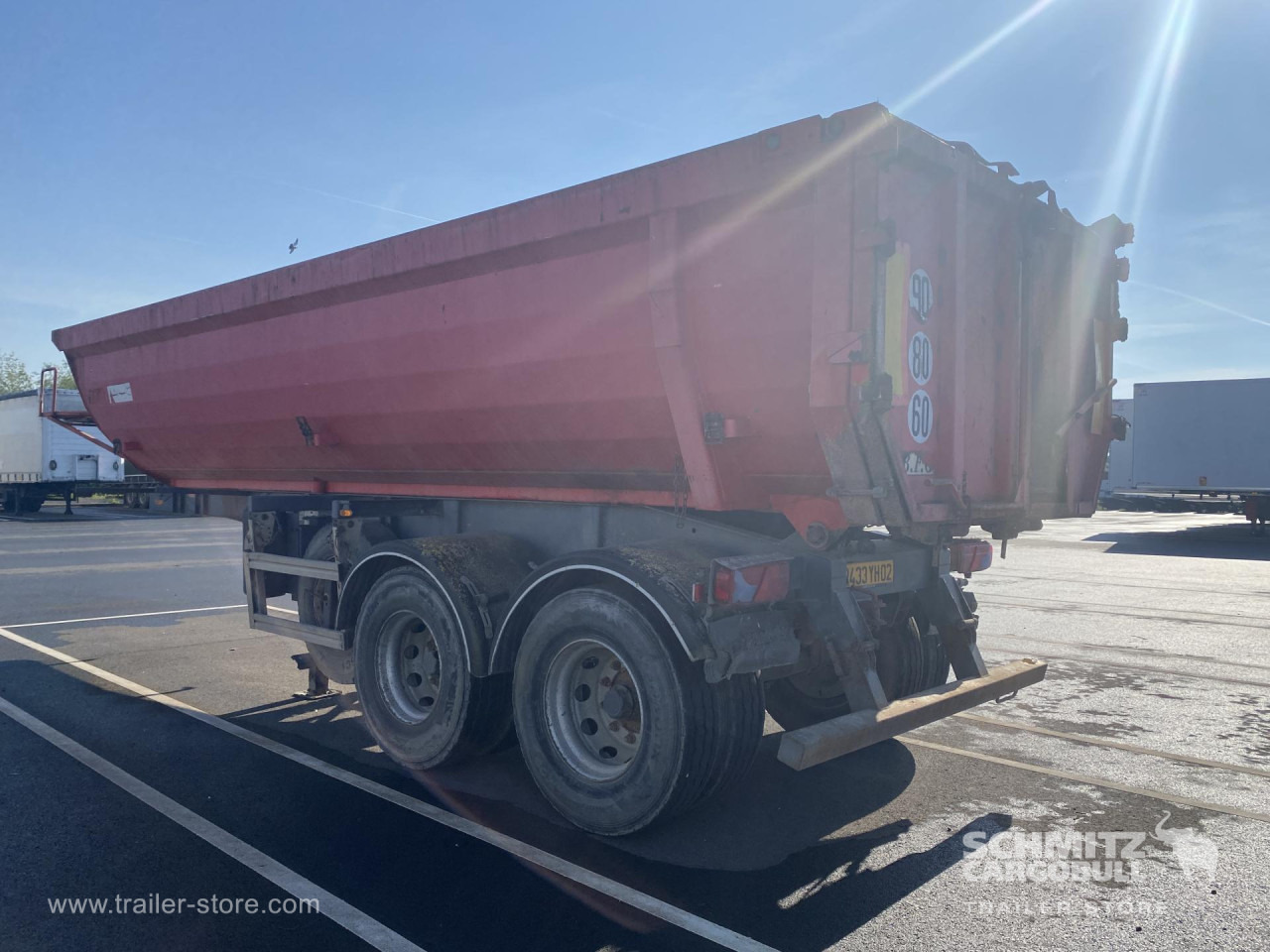 Tipper Steel half pipe body 91m³ - Кипер полуприколка: слика 4 Tipper Steel half pipe body 91m³ - Кипер полуприколка: слика 4