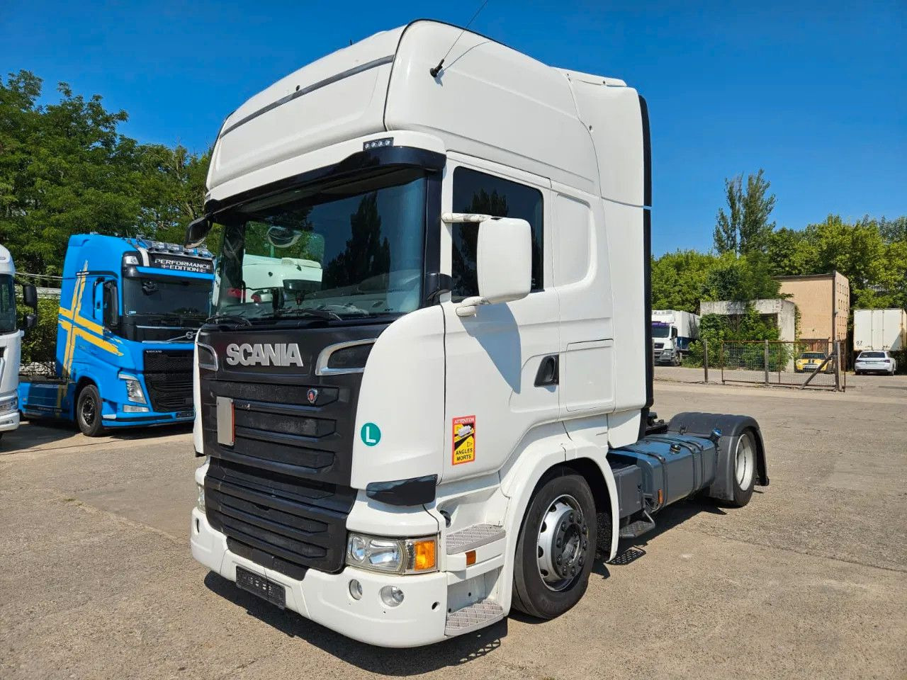 Scania R410 Mega, TopLine, StandKlima - Камион влекач: слика 1 Scania R410 Mega, TopLine, StandKlima - Камион влекач: слика 1