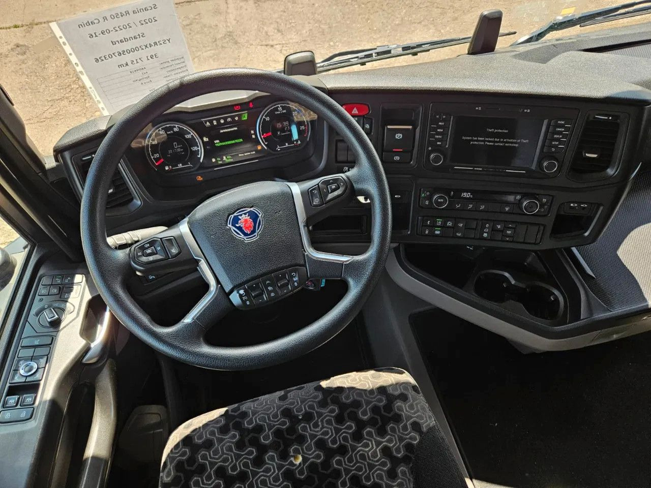 Нов Камион влекач Scania R450 PTO, Standklima, Navi, New Smart2 tachograp: слика 11