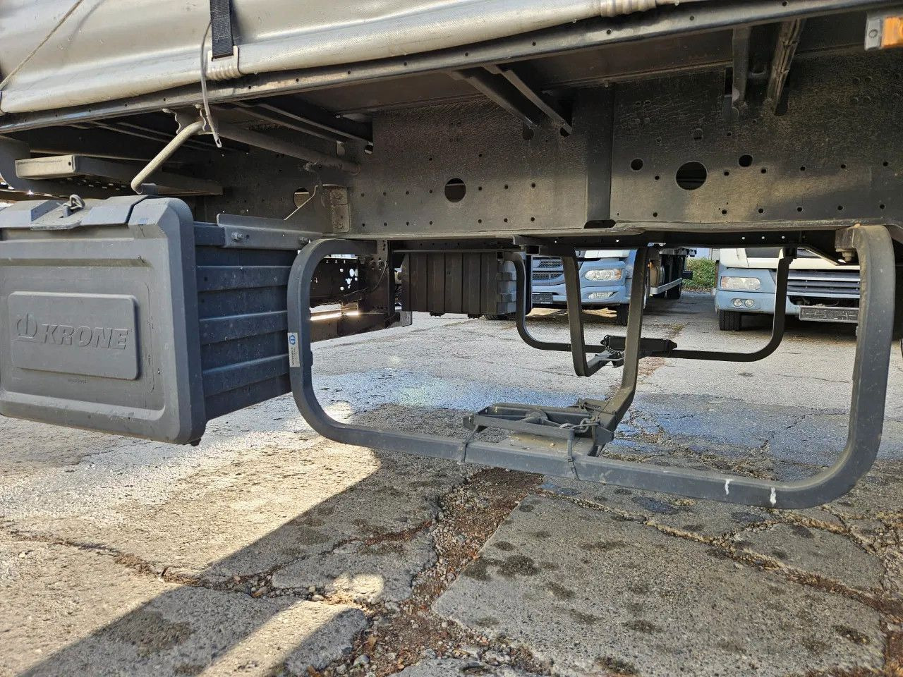 Полуприколка со церада Krone SD XL Code, Lifting Axle A: слика 11