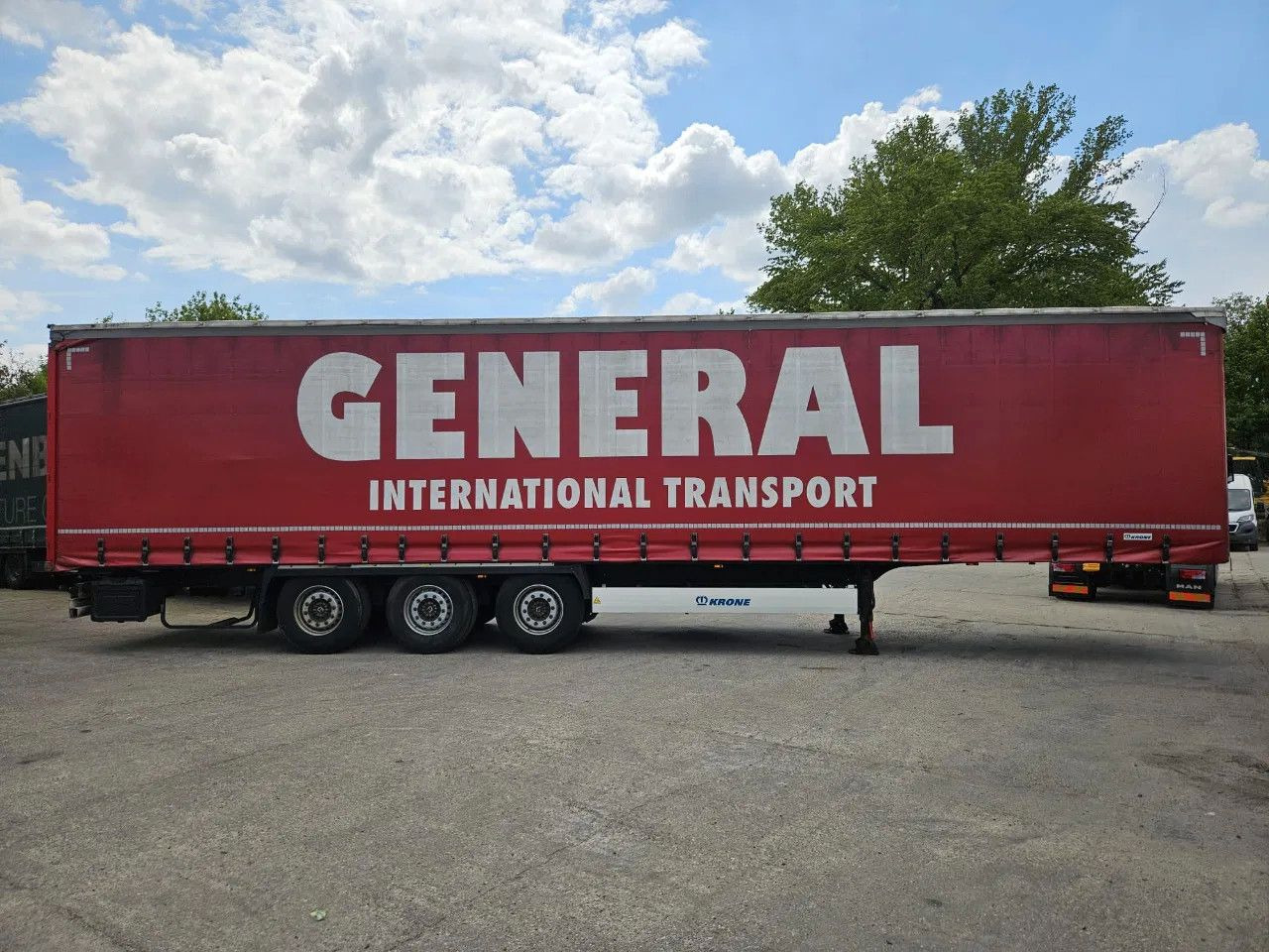 Krone SD XL Code, Lifting Axle A - Полуприколка со церада: слика 4 Krone SD XL Code, Lifting Axle A - Полуприколка со церада: слика 4