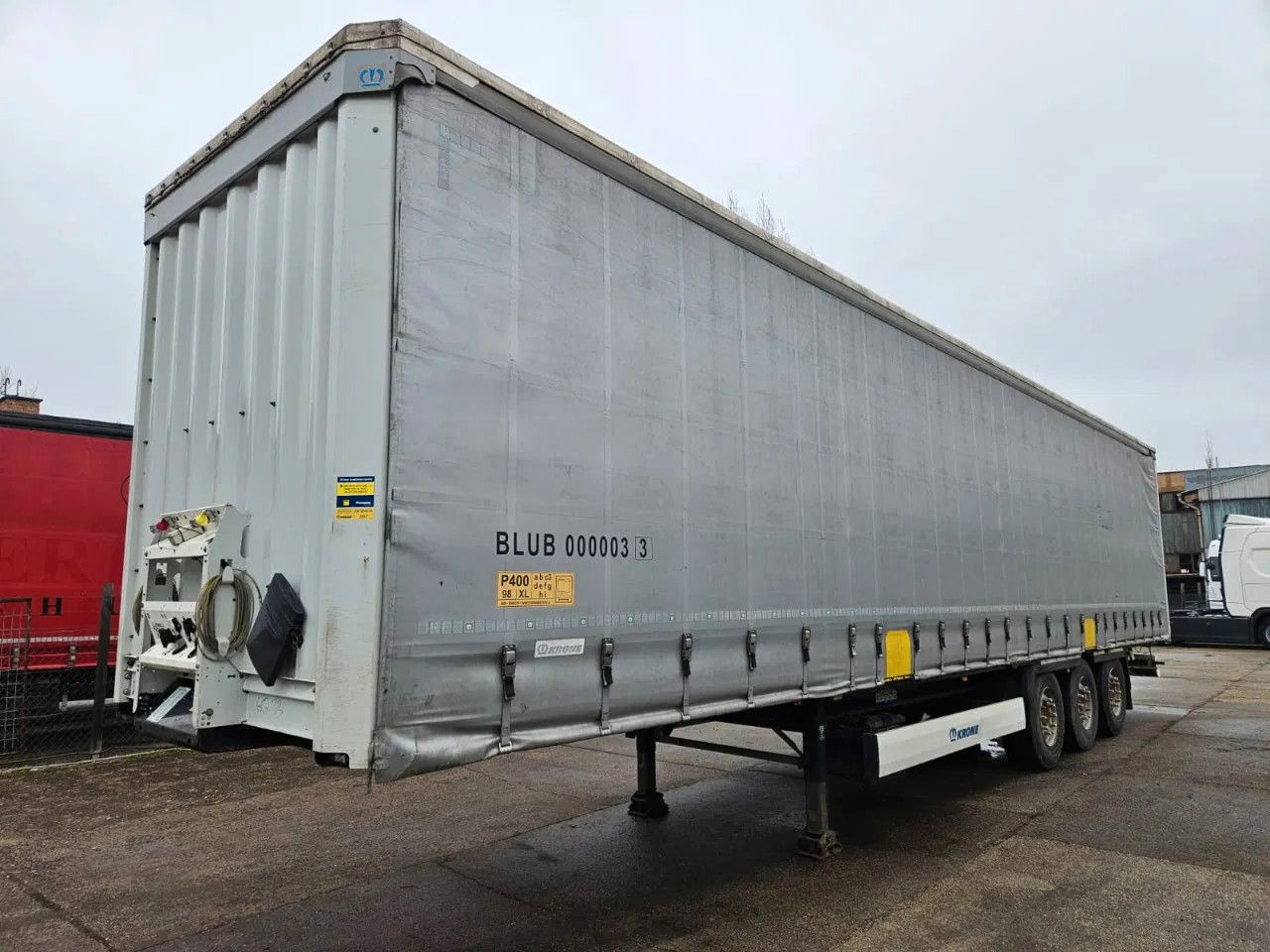 Krone SD XL Code - Полуприколка со церада: слика 1 Krone SD XL Code - Полуприколка со церада: слика 1