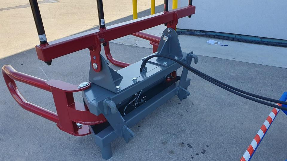 Ballenzange mit Zinken Rundbellenzange Silozange Frontlader Euro - Стега: слика 3 Ballenzange mit Zinken Rundbellenzange Silozange Frontlader Euro - Стега: слика 3