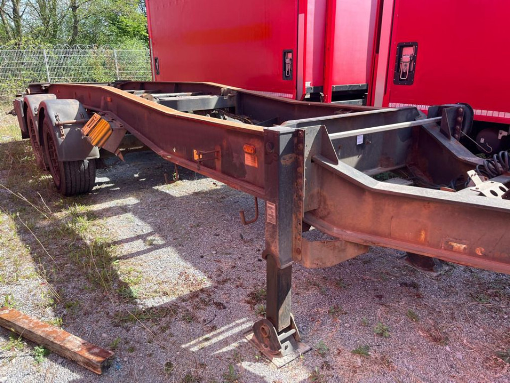 HUEFFERMANN Tandemanhänger HTS 1877 Containeranhänger - Роло/ Подизач приколка: слика 2 HUEFFERMANN Tandemanhänger HTS 1877 Containeranhänger - Роло/ Подизач приколка: слика 2