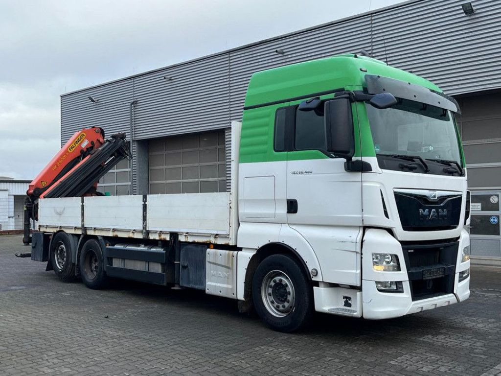 MAN TG-X 26.480 6x2 Pritsche Heckkran Palfinger 2400 - Камион, Камион со кран: слика 2 MAN TG-X 26.480 6x2 Pritsche Heckkran Palfinger 2400 - Камион, Камион со кран: слика 2