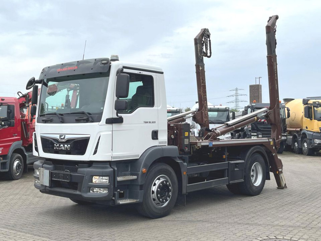 MAN TG-M 18.320 4x2 Absetzkipper Meiller, Funk - Камион за подигање контејнери: слика 1 MAN TG-M 18.320 4x2 Absetzkipper Meiller, Funk - Камион за подигање контејнери: слика 1
