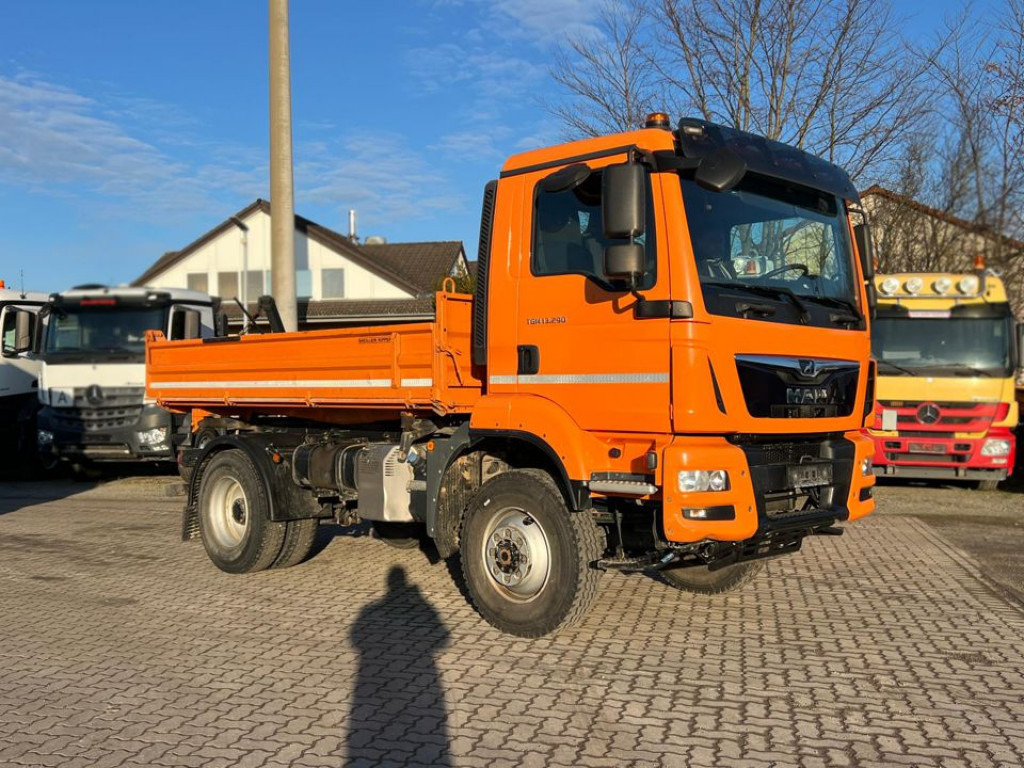 MAN TG-M 2-Achs Allradkipper 15.290 4x4 BL Meiller - Кипер: слика 2 MAN TG-M 2-Achs Allradkipper 15.290 4x4 BL Meiller - Кипер: слика 2