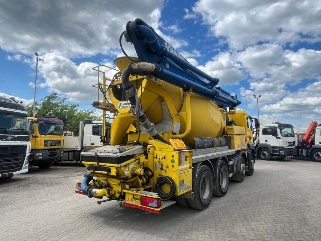 MAN TG-S 35.360 8x4 BB Pumi Pumi 24mKolbenpumpe deut - Камион со бетонска пумпа: слика 4 MAN TG-S 35.360 8x4 BB Pumi Pumi 24mKolbenpumpe deut - Камион со бетонска пумпа: слика 4