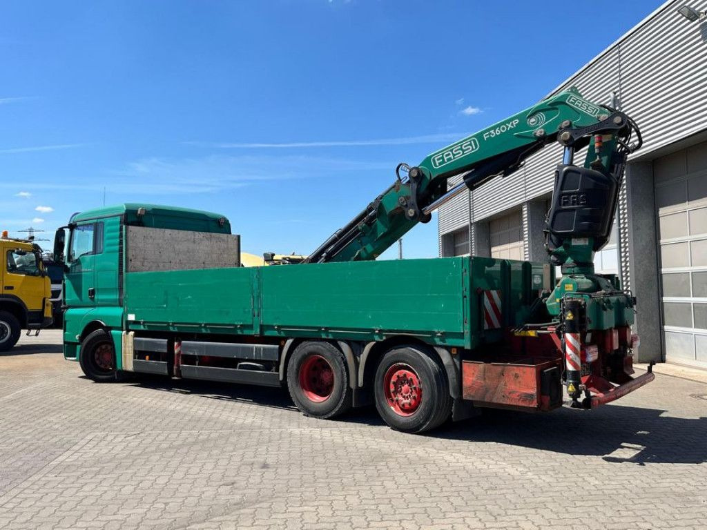 MAN TG-X 26.440 6x2-2 BL Pritsche Heckkran Fassi 360 - Камион со кран: слика 3 MAN TG-X 26.440 6x2-2 BL Pritsche Heckkran Fassi 360 - Камион со кран: слика 3