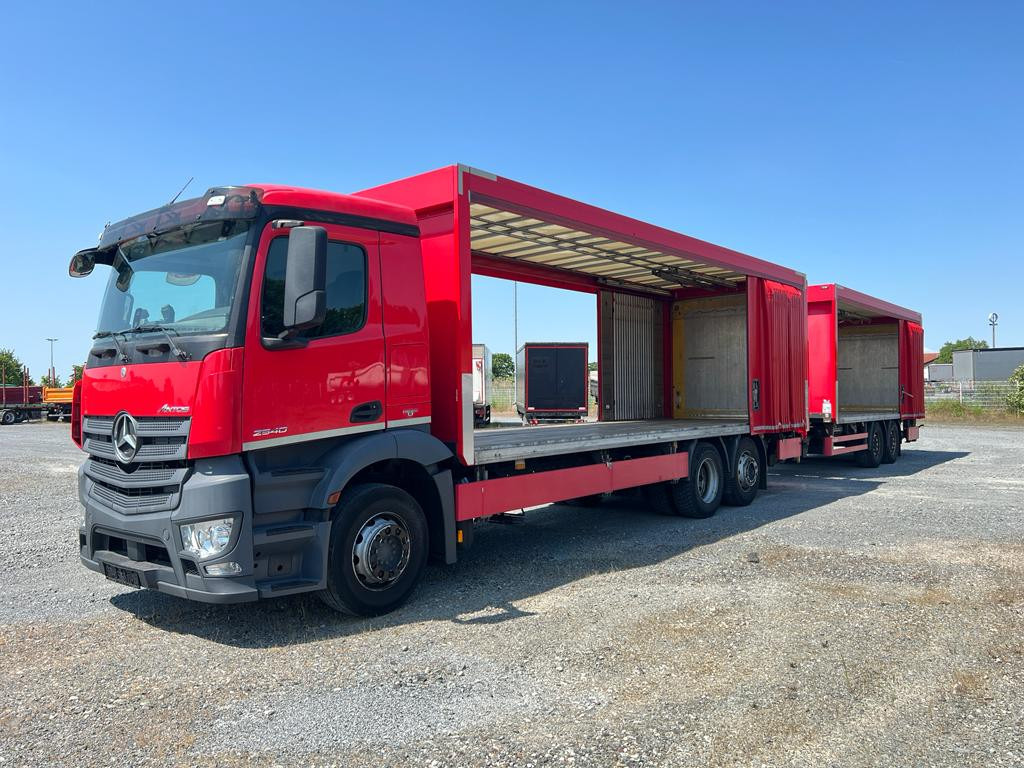MERCEDES-BENZ Antos 2540 L 6x2 Pritsche LBW Coca Cola LBW 2to - Камион со церада: слика 1 MERCEDES-BENZ Antos 2540 L 6x2 Pritsche LBW Coca Cola LBW 2to - Камион со церада: слика 1