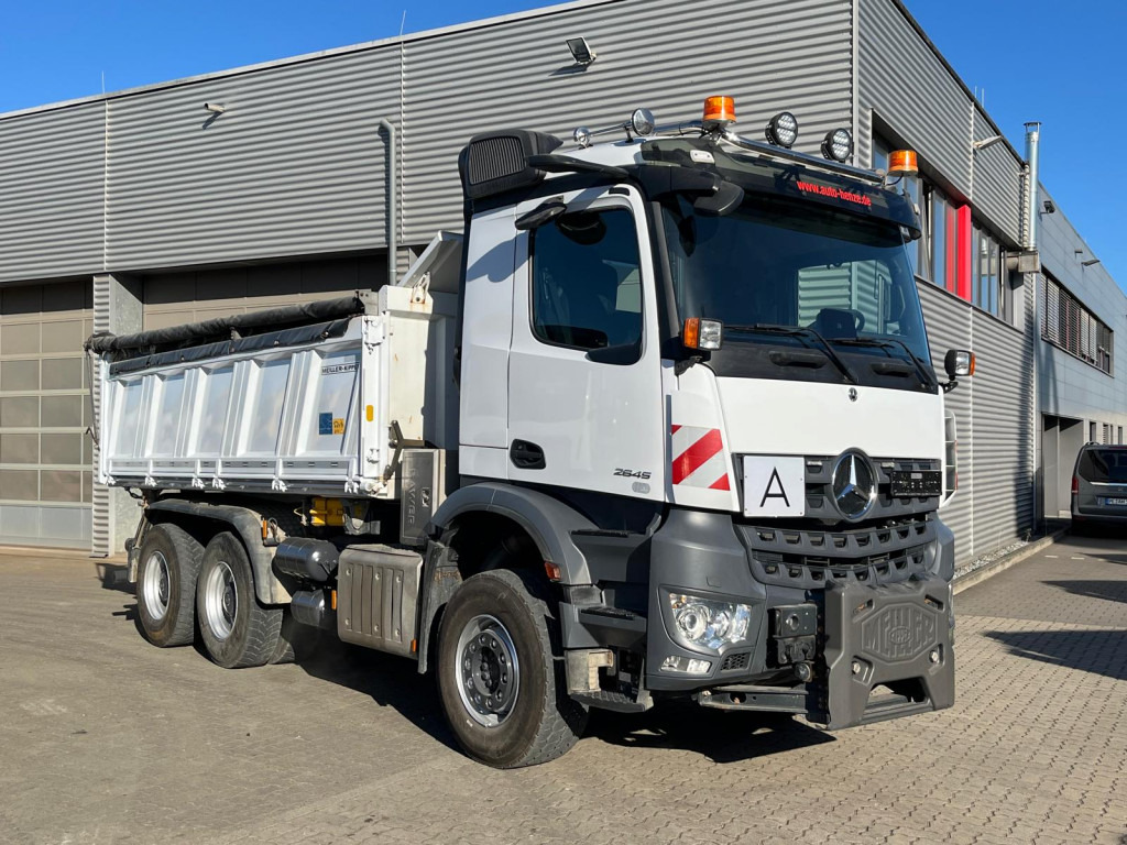 MERCEDES-BENZ Arocs 2645 K 6x4 3-Achs Kipper gr. Meiller Bordmatik 2 Stempel - Кипер: слика 5 MERCEDES-BENZ Arocs 2645 K 6x4 3-Achs Kipper gr. Meiller Bordmatik 2 Stempel - Кипер: слика 5