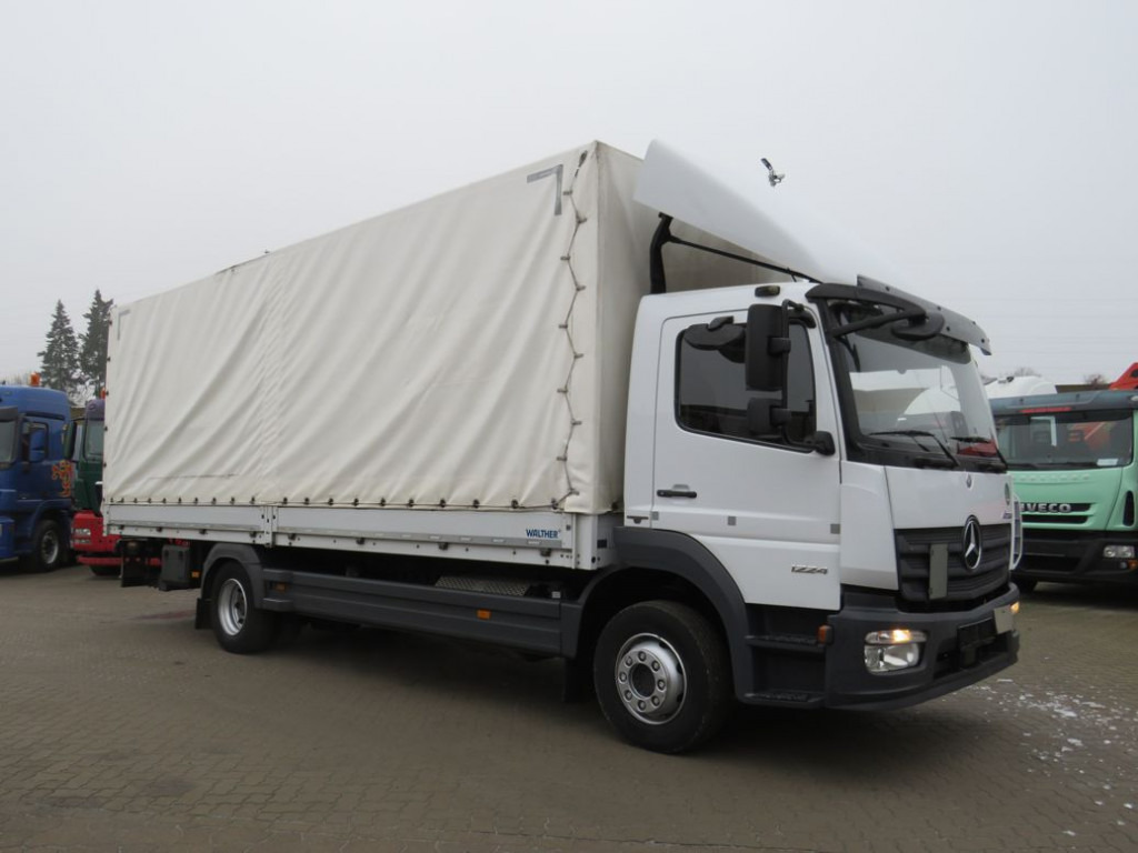 MERCEDES-BENZ Atego 1224 L Pritsche LBW LBW 1.5to - Камион со церада: слика 1 MERCEDES-BENZ Atego 1224 L Pritsche LBW LBW 1.5to - Камион со церада: слика 1
