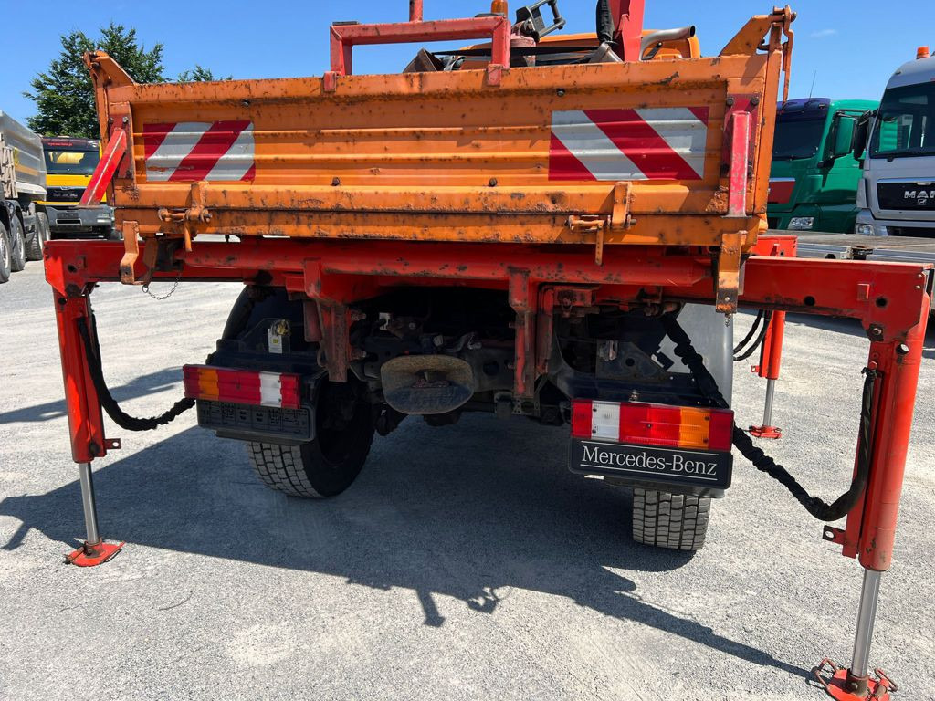 MERCEDES-BENZ Unimog U20 2-Achs Allradkipper Kran Palfinger Kran - Кипер, Камион со кран: слика 3 MERCEDES-BENZ Unimog U20 2-Achs Allradkipper Kran Palfinger Kran - Кипер, Камион со кран: слика 3