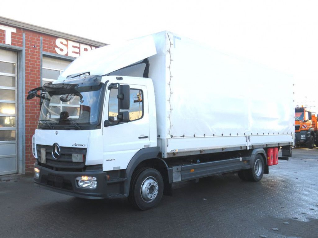 Mercedes-Benz Atego 1224 L Pritsche LBW LBW 1.5to - Камион со платформа: слика 1 Mercedes-Benz Atego 1224 L Pritsche LBW LBW 1.5to - Камион со платформа: слика 1