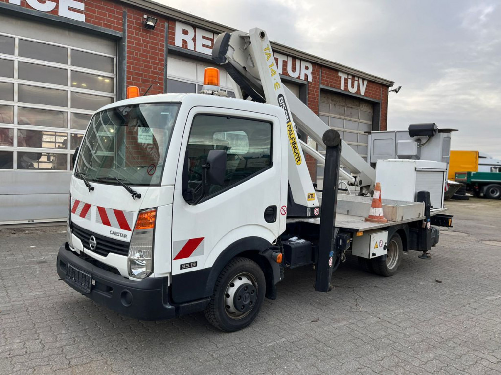 NISSAN (E) Cabstar 35.13 Hubarbeitsbühne Palfinger 14mtr - Камион со подигачка кошница: слика 1 NISSAN (E) Cabstar 35.13 Hubarbeitsbühne Palfinger 14mtr - Камион со подигачка кошница: слика 1