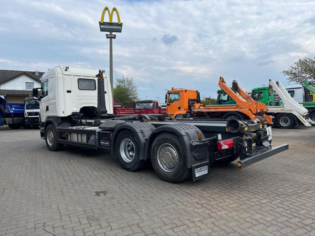 Scania G 420 LB6x2 Abrollkipper Meiller RK 20.70 Scania G 420 LB6x2 Abrollkipper Meiller RK 20.70 - Камион со кука за подигање: слика 3 Scania G 420 LB6x2 Abrollkipper Meiller RK 20.70 Scania G 420 LB6x2 Abrollkipper Meiller RK 20.70 - Камион со кука за подигање: слика 3