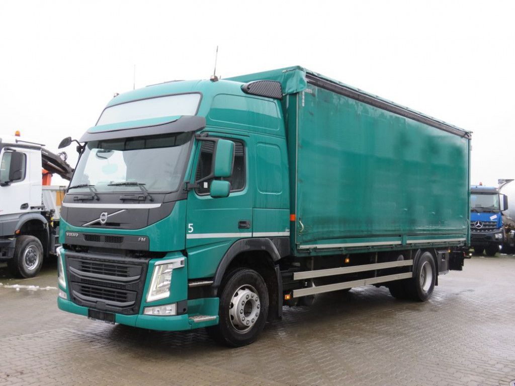 Volvo FM 380 Pritsche LBW LBW 2to Tautli.+Edscha - Камион со платформа: слика 1 Volvo FM 380 Pritsche LBW LBW 2to Tautli.+Edscha - Камион со платформа: слика 1