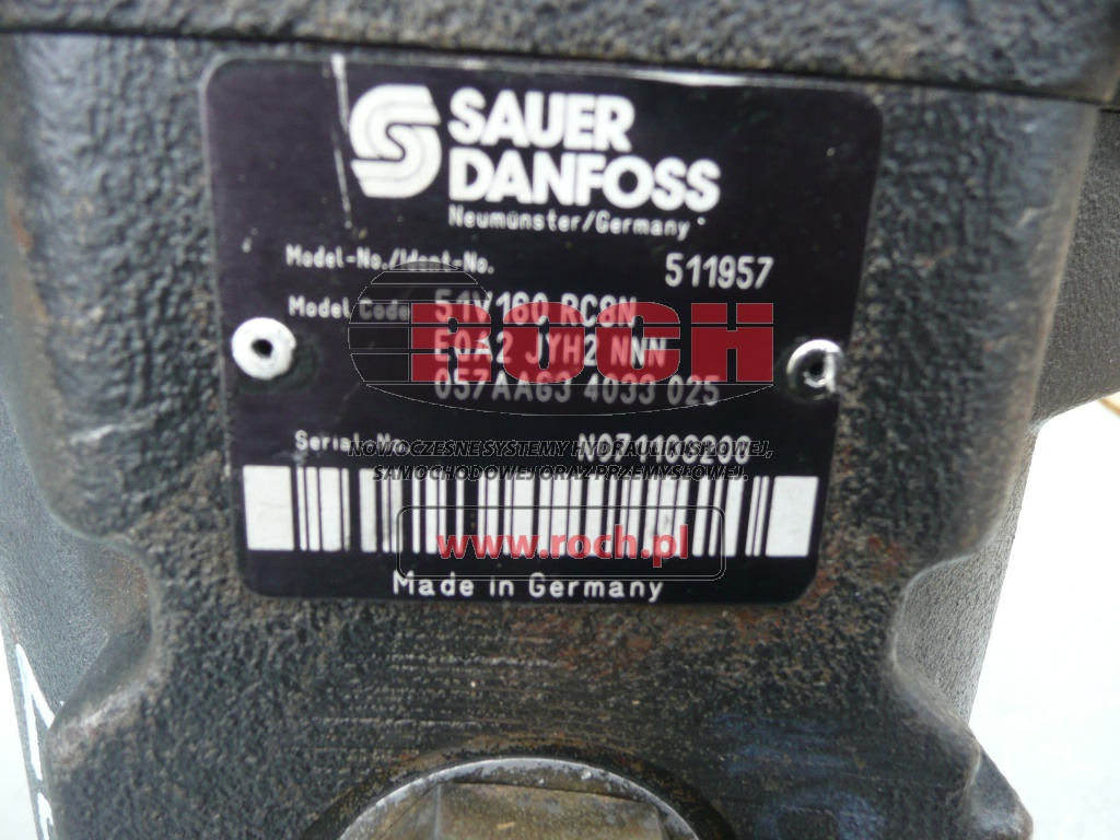 SAUER 51V160RC8N EQA2JYH2NNN 057AAG34033025 511957 - Хидрауличен мотор: слика 2 SAUER 51V160RC8N EQA2JYH2NNN 057AAG34033025 511957 - Хидрауличен мотор: слика 2