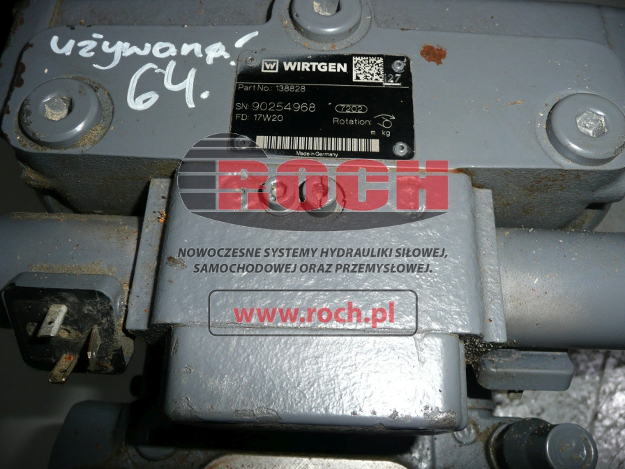 WIRTGEN 138828 - Хидраулична пумпа: слика 2 WIRTGEN 138828 - Хидраулична пумпа: слика 2