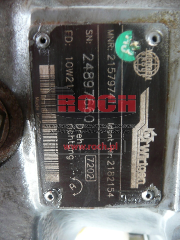 WIRTGEN 2157974 2182154 + 83010847 SNW 3NN/033LN07BN NNA4A3NNNN/NNNN + 211.25.027.0ASNQ3NN/033LN11DB P1A4A34NNNN/NNNNN - Хидрауличен мотор: слика 2 WIRTGEN 2157974 2182154 + 83010847 SNW 3NN/033LN07BN NNA4A3NNNN/NNNN + 211.25.027.0ASNQ3NN/033LN11DB P1A4A34NNNN/NNNNN - Хидрауличен мотор: слика 2