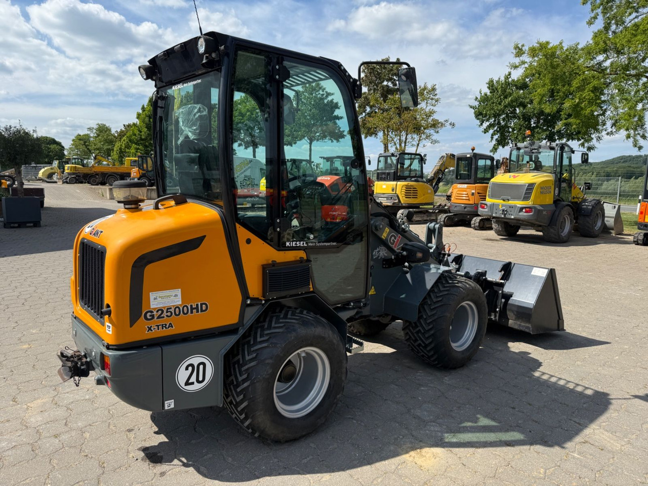 Giant G2500 HD X-TRA, Bj 20, SW, Schaufel, Gabel - Натоварувач на тркала: слика 4 Giant G2500 HD X-TRA, Bj 20, SW, Schaufel, Gabel - Натоварувач на тркала: слика 4