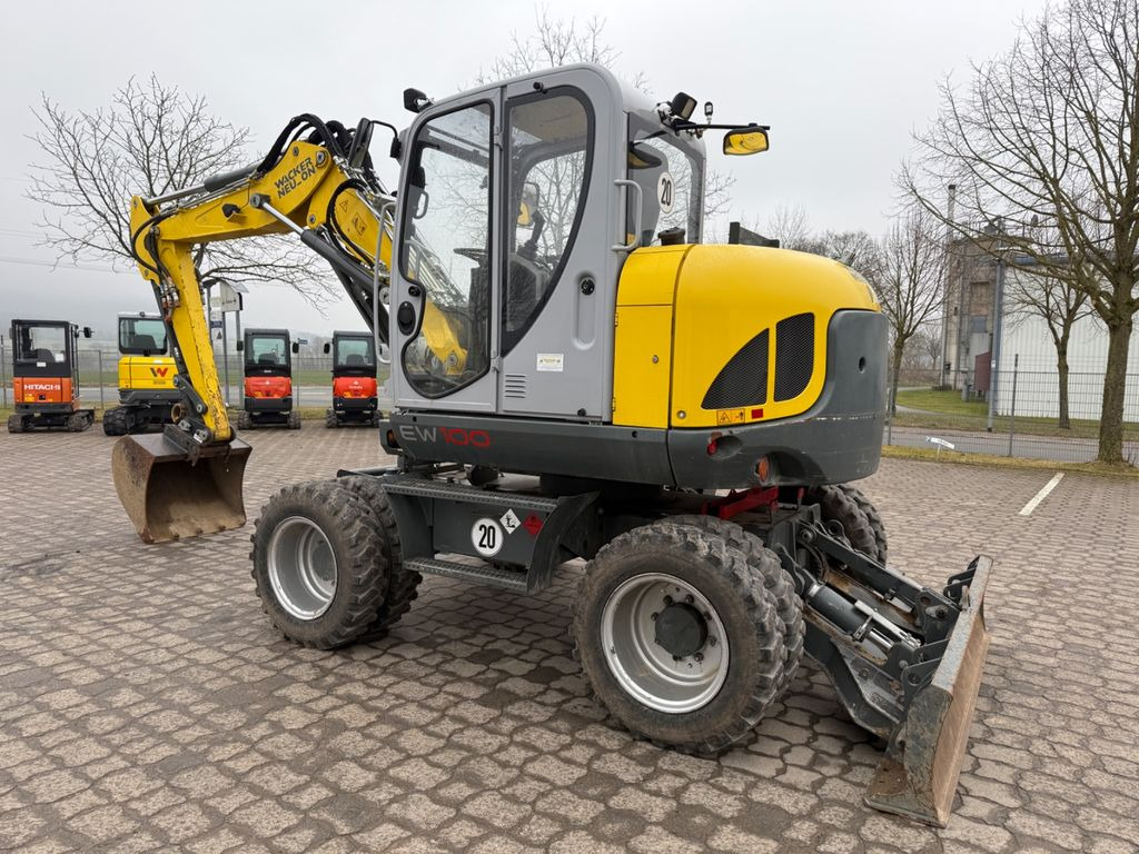 Wacker EW 100, Bj 20, 2050 BH, VA, HS08, TL - Багер на тркала: слика 2 Wacker EW 100, Bj 20, 2050 BH, VA, HS08, TL - Багер на тркала: слика 2