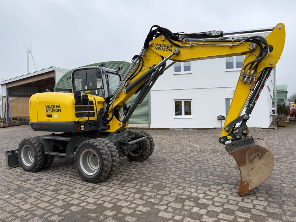 Wacker EW 100, Bj 20, 2050 BH, VA, HS08, TL - Багер на тркала: слика 3 Wacker EW 100, Bj 20, 2050 BH, VA, HS08, TL - Багер на тркала: слика 3