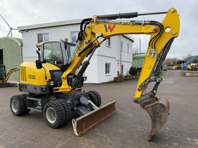Wacker EW 65, Bj 23, 1200 BH, hydr. VA, Klima, wie neu - Багер на тркала: слика 1 Wacker EW 65, Bj 23, 1200 BH, hydr. VA, Klima, wie neu - Багер на тркала: слика 1