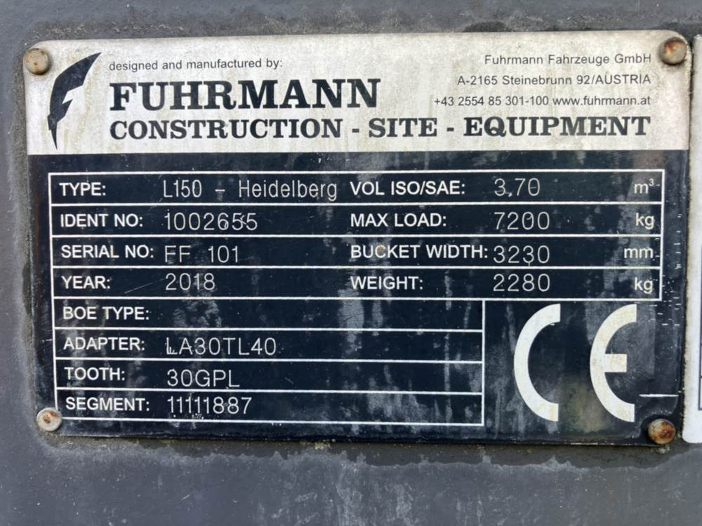 Fuhrmann Schaufeln mit Zähnen - Корпа: слика 5 Fuhrmann Schaufeln mit Zähnen - Корпа: слика 5
