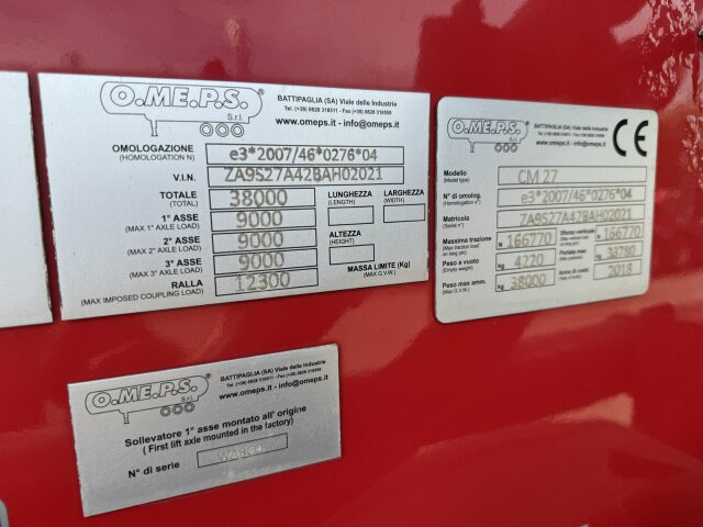 Feldbinder O.ME.P.S Silo Auflieger 27 m³ - Asche, Gülle - Полуприколка силос: слика 4 Feldbinder O.ME.P.S Silo Auflieger 27 m³ - Asche, Gülle - Полуприколка силос: слика 4