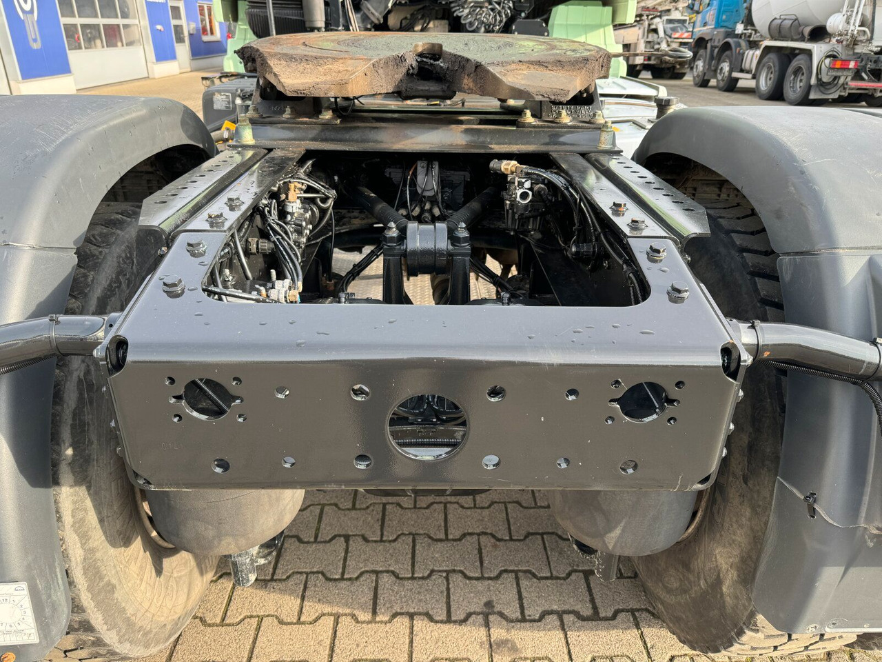 Камион влекач MAN TGS 18.510 4x4 SZM - Kipphyd. Blatt Luft: слика 9