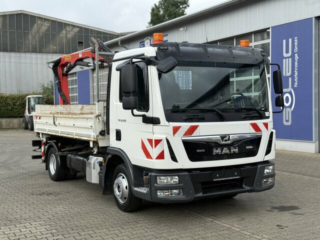 MAN TGL 8.220 4x2 Kipper Kran Palfinger 7.001-K A - Комби кипер: слика 1 MAN TGL 8.220 4x2 Kipper Kran Palfinger 7.001-K A - Комби кипер: слика 1