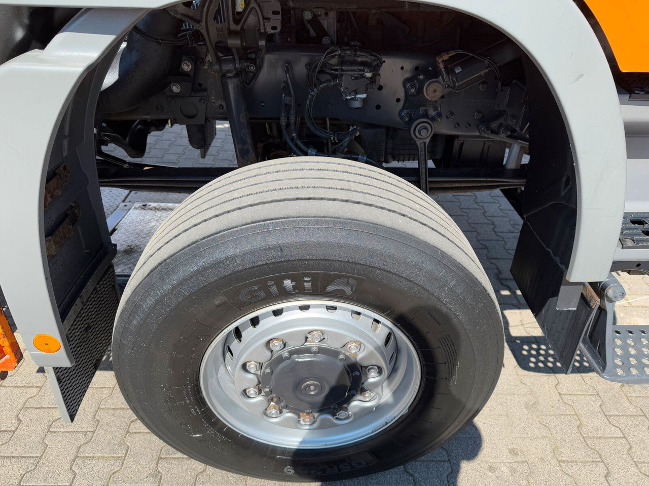 Камион со кран Mercedes-Benz ACTROS 2044 4x4 Kipper Kran ATLAS 65.2 A2L: слика 30