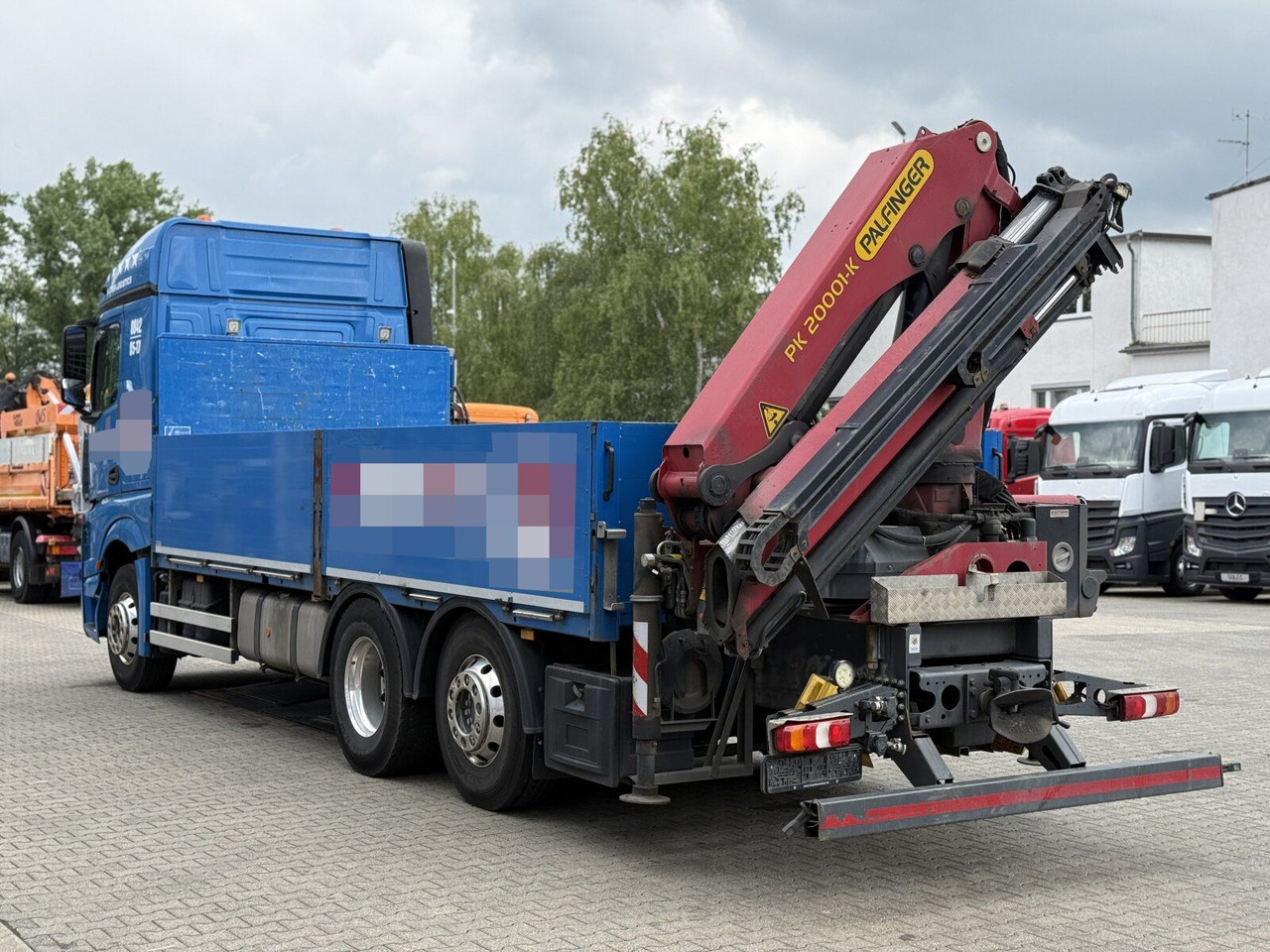 Mercedes-Benz ACTROS 2545 6x2 Pritsche Kran Palfinger PK20001K - Камион со платформа, Камион со кран: слика 5 Mercedes-Benz ACTROS 2545 6x2 Pritsche Kran Palfinger PK20001K - Камион со платформа, Камион со кран: слика 5