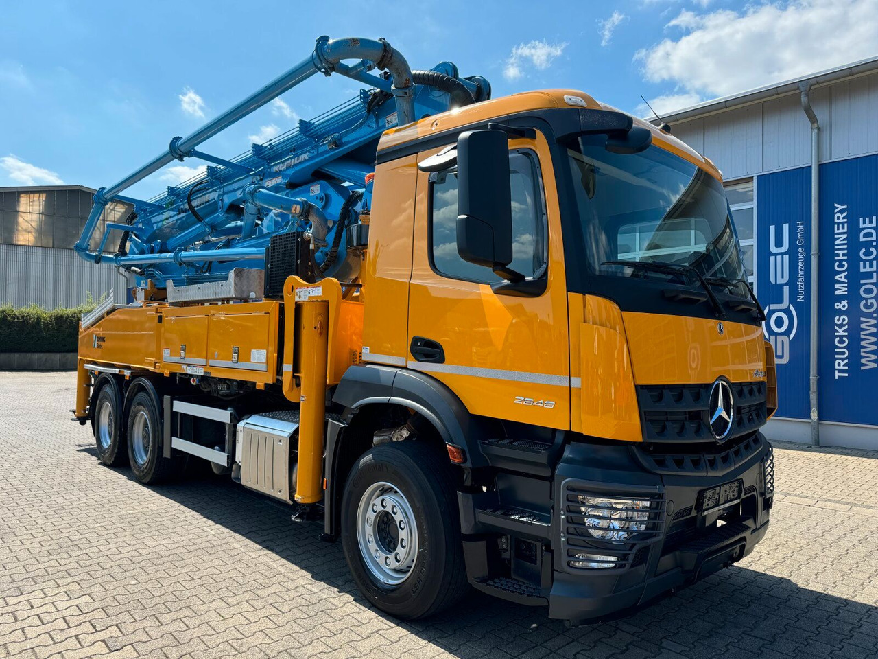 Mercedes-Benz AROCS 2646 6x4 Euro 6 Betonpumpe Schwing S 38 SX - Камион со бетонска пумпа: слика 1 Mercedes-Benz AROCS 2646 6x4 Euro 6 Betonpumpe Schwing S 38 SX - Камион со бетонска пумпа: слика 1