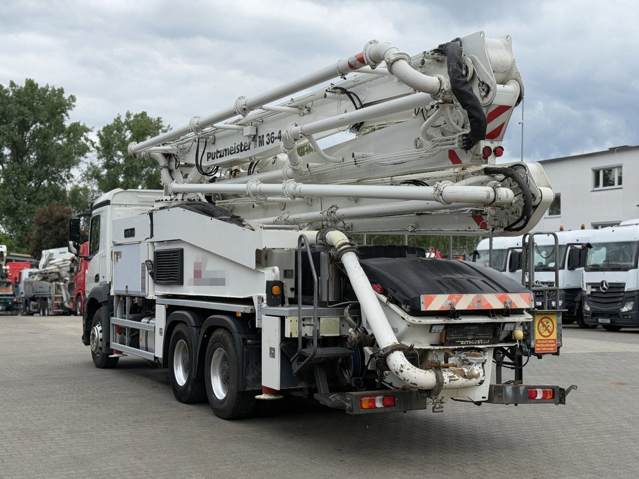 Mercedes-Benz AROCS 2840 6x4 Betonp. Putzmeister BSF36-4.16HLS - Камион со бетонска пумпа: слика 5 Mercedes-Benz AROCS 2840 6x4 Betonp. Putzmeister BSF36-4.16HLS - Камион со бетонска пумпа: слика 5