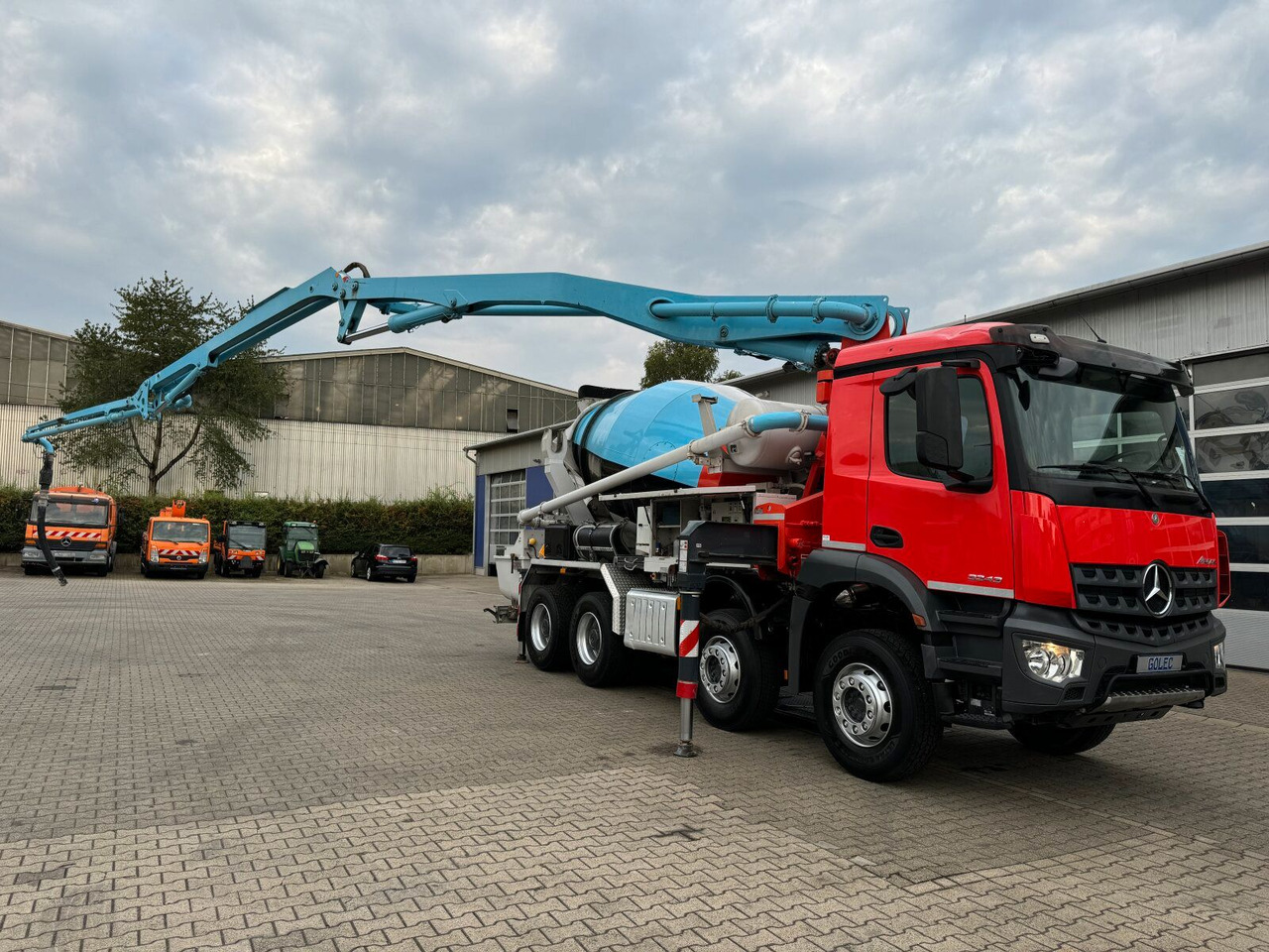Mercedes-Benz AROCS 3243 8x4 Euro 6 Pumi Putzmeister TMM 24-3 - Камион со бетонска пумпа: слика 2 Mercedes-Benz AROCS 3243 8x4 Euro 6 Pumi Putzmeister TMM 24-3 - Камион со бетонска пумпа: слика 2